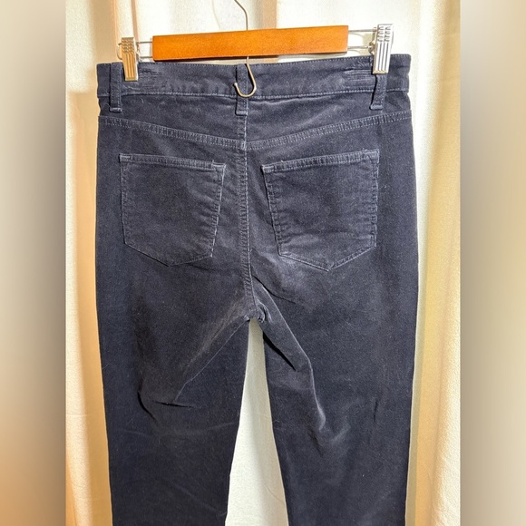 Talbots navy blue corduroy straight leg pants Size 2 Petite EUC! 0333 - Picture 6 of 12